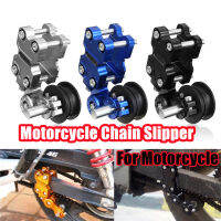 Universal อลูมิเนียมยี่ห้อใหม่ Adjuster Chain Tensioner Roller สำหรับรถจักรยานยนต์ Chopper A สีดำ สีแดงเงินสีฟ้า Gold Alloy