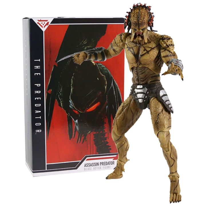 neca-the-predator-armored-assassassassassin-collection-ตุ๊กตาขยับแขนขาได้ของเล่นโมเดลภาพยนตร์