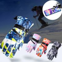 Ski Gloves Women Men Ultralight Waterproof Touch Screen Winter Thick Warm Snowboard Gloves Outdoor Mountain Biking Snow Gloves