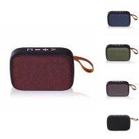 Fabric Speaker Bluetooth Wireless Connection Portable Outdoor Sports Audio Stereo Support TF Card Mobile