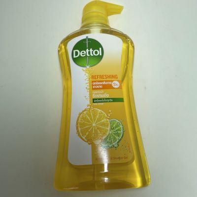 Dettol เดทตอล เจลอาบน้ำ  รีเฟรชชิ่ง 500 กรัม Dettol Refreshing Antibacterial Shower Gel 500g