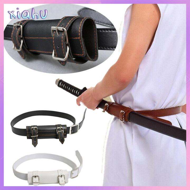 XIAHU Vintage Rapier Demon Slayer Cosplay Ring Strap Sword Waist Belt