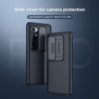 Nillkin CamShield Pro เคสสำหรับ Xiaomi Mi 10 Ultra ฝาปิดสไลด์ TPU และ PC เป็นมิตรเป็นพิเศษเคสฝาหลังป้องกันกล้อง