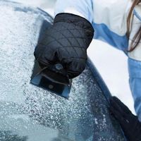 Car Windscreen Snow Scraper+Warm Glove Auto Winter Windshield Ice Remover Shovel Window Glass Frost Removal Tool