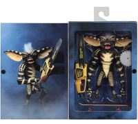 ฟิกเกอร์ ของสะสม แกรมลิน เลื่อยไฟฟ้า เสก็ตบอร์ด NECA - Gremlins chainsaw skateborde  - 7" Scale Action Figure - Ultimate Stripe size 3 x 3 x 7 inches