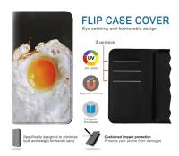 เคสมือถือฝาพับหนัง PU Sony Xperia 1 ลายไข่ดาว Fried Egg Flip Case For Sony Xperia 1