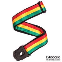 ◁DAddario® Planet Waves สายสะพายกีตาร์ ปลายสายมีระบบล็อคพิเศษ กว้าง 2 นิ้ว (Planet Lock Guitar Strap) ** Made in Canada **