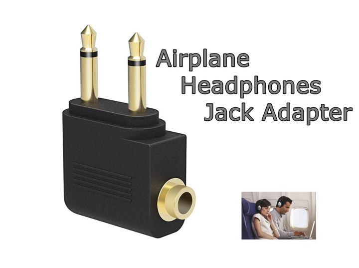 Headphones Adapter mm Airline Travel Headphone Jack Audio Adapters Converter Lazada