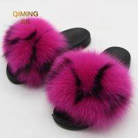 ขายดีที่สุด ioztt2023 - /▨ Fur Slides Platform Flip Flops Womens Shoes Luxury Slippers Indoor Sandals Fluffy