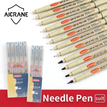 Fineliner Colored Pen Set 0.4mm Needle Pen 12//24/36/48/60/100 Colors  Watercolor Pen Sketch Drawing Graffiti School Art Supplies
