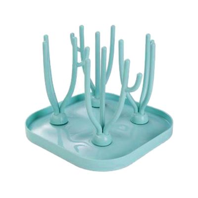 C5AA Baby Bottle Drying Drain Rack, Space Saving Bottle Dryer Holder for Kids Supplies Nipples Cups Pump Parts &amp; Accessories