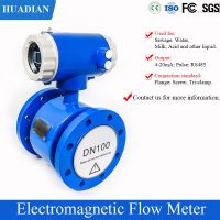 DN10 DN15 DN20 DN25 Dn32 Intelligent Sewage Waste Water Mud Electromagnetic Flow Meter 4-20Ma Output