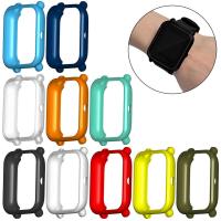 Soft TPU Protection Case Cover For Amazfits Bip S Smart Watch Accessorie Scratch Colorful Silicone Protector Cables