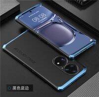 เกราะโลหะอลูมิเนียมเคสโทรศัพท์กันกระแทกสำหรับ P50 Pro 6.6นิ้ว P50 6.5นิ้วพลาสติกแข็งป้องกันฝาหลัง Fundas