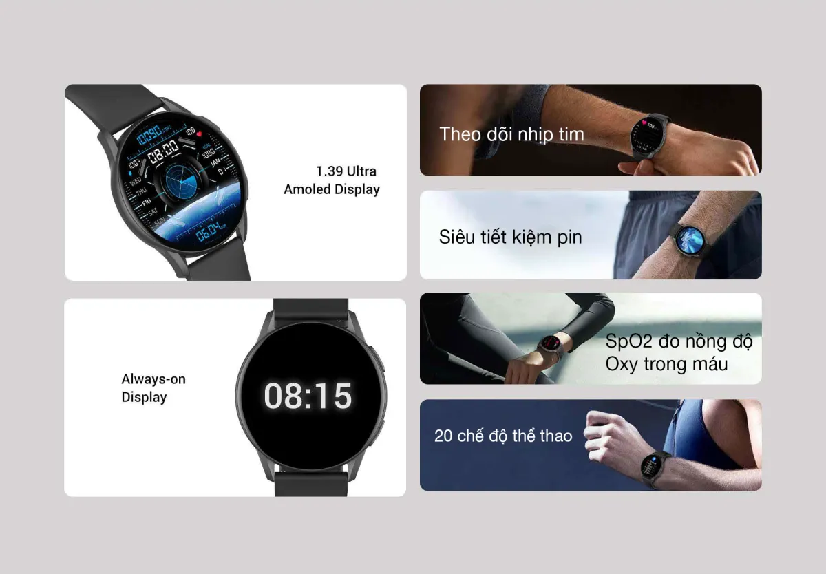 Một bức hình nắm tay Kieslect Smart Watch K11 không chỉ biểu hiện phong cách của bạn mà còn mang lại nhiều giá trị khi sử dụng sản phẩm. Chiếc đồng hồ thông minh này không chỉ đơn giản là phụ kiện mà còn có thể giúp bạn quản lý cuộc sống một cách thông minh hơn.