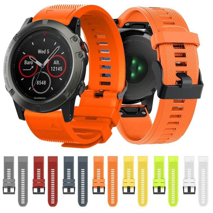 20mm Silicone Strap Bracelet Band Quick Fit Watchband For Garmin