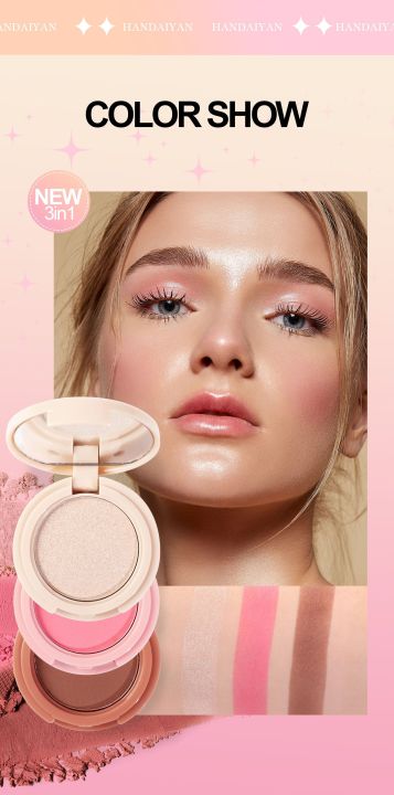 3-in-1-makeup-palette-multi-purpose-makeup-palette-highlighting-powder-blush-3-in-1-makeup-palette-pearl-gloss-eyeshadow-glitter-peach-blush-bronzer-contour-shadow-board-makeup-versatile-blush-palette