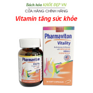 Vitamin tổng hợp Pharvita Plus bồi bổ cơ thể, tăng cường sức đề kháng