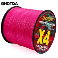 100M 4 Strand Spining Travel Surfing Sea Fishing Wire Multifilament Super Durable 100% PE Braided Fly Fishing Line 10-80 Lbs