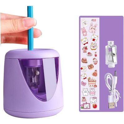 Automatic Electric Pencil Sharpener USB Power Supply or Battery Kawaii Cute Stationery for Office Student School Supplies