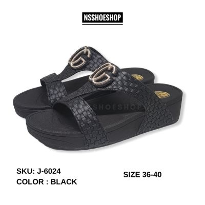 รองเท้าแฟชั่นผู้หญิง แบบสวม สไตล์ FlipFlop Classic Flip Flop J-6024