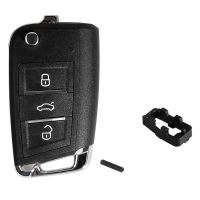 For Xhorse XKMQB1EN Universal Wire Remote Key Fob 3 Button for VW MQB Style for VVDI Key Tool