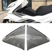 ดัดแปลงมอเตอร์ไซค์ PC ด้านขวาซ้ายหน้าตัวป้องกันขา Legshield Deflectors Wind Cover For-ฮอนดาพีซีเอ็กซ์125 150 2018-2020