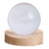 Glowing Crystal Ball Night Lights USB Power Warm Bedside Light Christmas Kid Gift Night Lamps