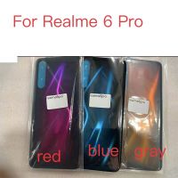 【⊕Good quality⊕】 diyi45718 1ชิ้นสำหรับ Realme 6 Pro Realme6pro Realme 6pro ฝาหลังฝาหลังหลังครอบคลุมกรณีที่อยู่อาศัยอะไหล่ซ่อม