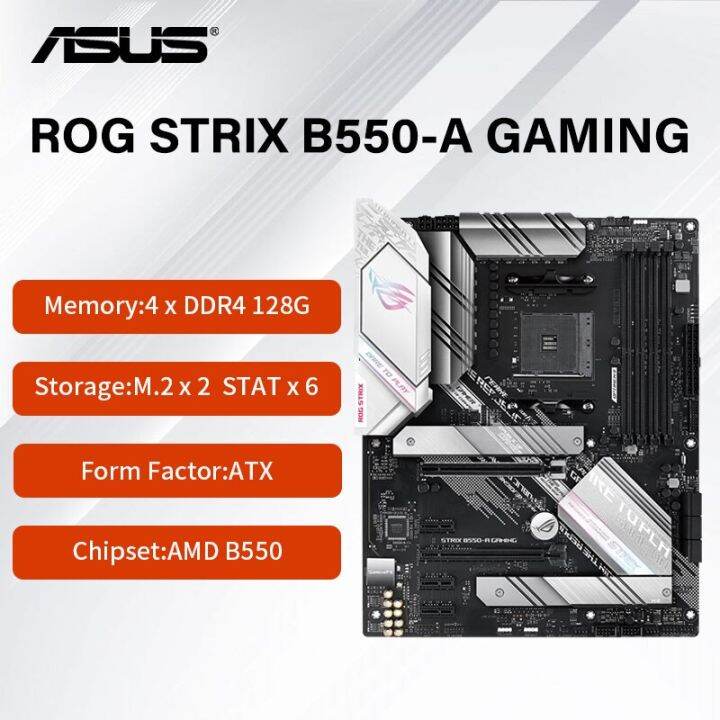 Official Shipment New ASUS ROG STRIX B550A GAMING Motherboard Pcie 4.0
