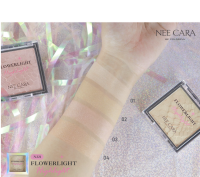 Nee cara FLOWERLIGHT HIGHLIGHT N321 ไฮไลท์หน้าพุ่ง หน้าเงาวาวดุจสาวเกาหลี**ของแท้ พร้อมส่ง