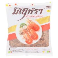 ✨Sale✨มโนราห์ ข้าวเกรียบกุ้งแก้ว 500กรัม Manora Unfried Shrimp Chips 500g