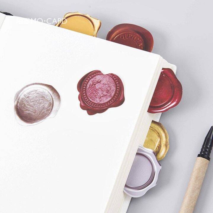 45pcs-lot-creative-cute-wax-seal-pvc-decoration-stickers-diy-diary-sticker