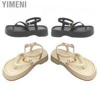 Yimeni Women Sandal Shoes  Soft Lining  Skid Flip Flops Sandals Wear Resistant for BeachTH