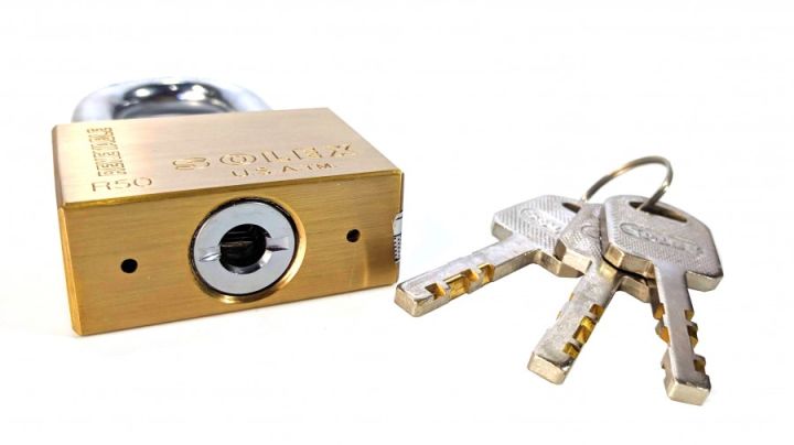 กุญแจ-solex-แท้-กุญแจล๊อคบ้าน-กุญแจล๊อคประตู-กุญแจโซเล็กแท้-กุญแจ-solex-40-กุญแจ-solex-50-ทองเหลืองแท้-มี3ขนาด-40-45-50mm
