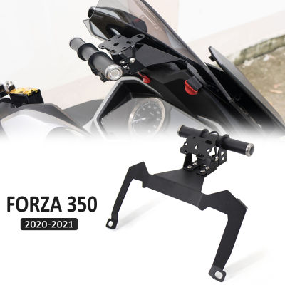 รถจักรยานยนต์2020 2021 2022ด้านหน้าขาตั้งศัพท์ผู้ถือ GPS navigaton แผ่นสำหรับ Honda สำหรับ FORCE-350สำหรับ source 125สำหรับ FORCE 3500