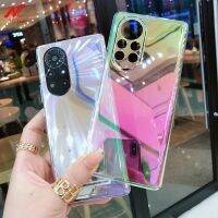 ✼卐◊ Luxury Aurora Laser Gradient Transparent Case For Huawei P40 P50 Mate 30 40 Honor 30 Pro Honor 9A X10 Max 30S Nova 7 8 New Cover