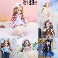 【Ready Stock】 ❀ C30 BJD Doll Clothes 1/6 Accessories diy skirt girl toys Princess dress 28cm