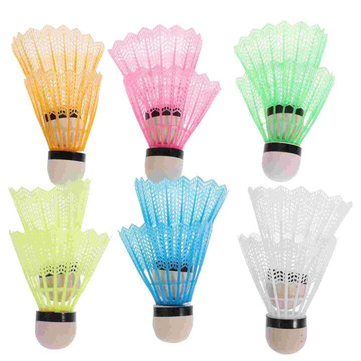 Badminton Shuttlecocks Shuttlecock Training Plastic Shuttle Nylon Sports Cork Indoor Set Hight