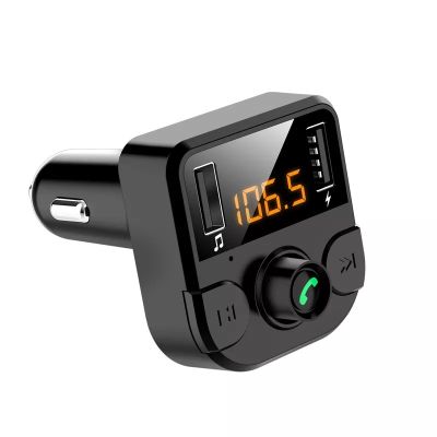 ตัวรับสัญญาณบลูทูธ ในรถ รุ่น S8 ตัวรับสัญญาณบลูทูธ ตัวเปิด FM บลูทูธรถยนต์ เล่น MP3 ในรถยนต์ เชื่อมต่อง่าย น้ำหนักเบา ดี