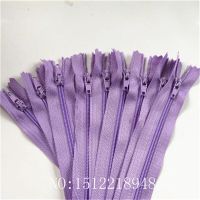 10pcs ( 12 Inch ) 30cm Light Purple Nylon Coil Zippers Tailor Sewer Craft Crafters &amp;FGDQRS #3 Closed End Door Hardware Locks Fabric Material