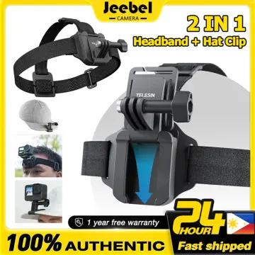 Action Camera Head Strap Mount Headband Compatible with Gopro Hero 12/11/10/ 9/8