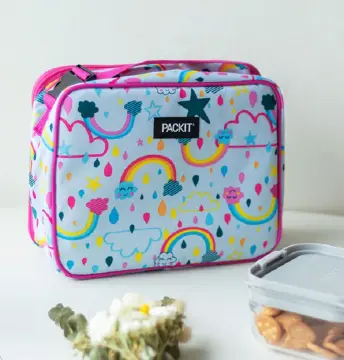 Packit Unicorn Sky Freezable Lunch Bag with Zip Closure