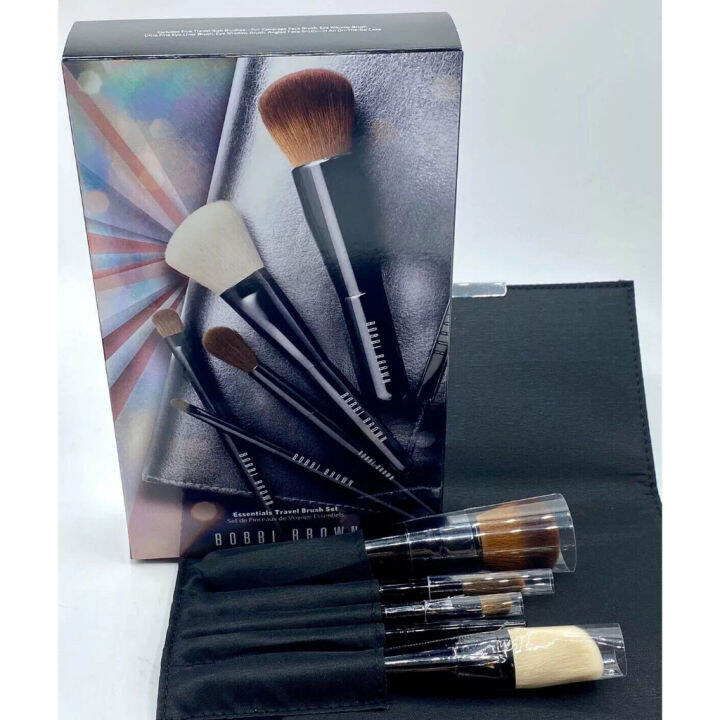 BOBBI BROWN 5 Piece Essential Travel Brush Set Travel Kit แท้100