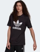 Adidas Originals large trefoil T-shirt - Black ของแท้จากอเมริกา 100%