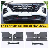 ชุดอุปกรณ์ป้องกันภายนอกฝาแบบตาข่ายกระจังหน้าสำหรับ Hyundai Tucson NX4 2021 - 2023