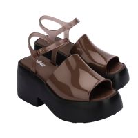 Melissa Brand New Heels Woman Platform Wedges Shoes Ladies Summer Sandals Buckle Non-slip Beach Sandals