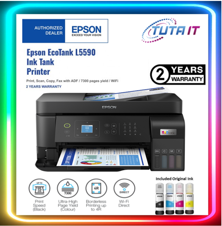 Epson EcoTank L5590 Ink Tank Printer | Lazada