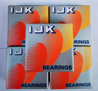 5203 ( 17 x 40 x 17.5 mm. ) IJK Angular Ball Bearing ลูกปืนเม็ดกลม สองแถว พลิกแนวแกนเองได้ = 1 ตลับ 3203