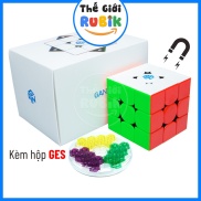 Rubik Gan 356 M 3x3 Có Nam Châm Cao Cấp Stickerless Tặng Kèm Hộp GES Đồ